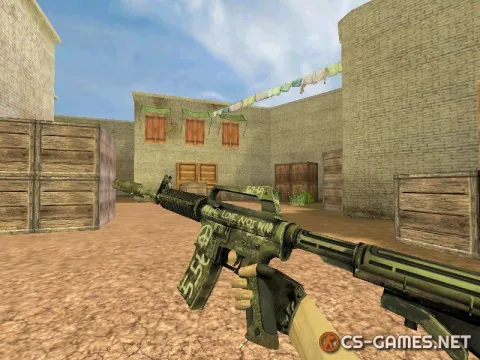 Модель HD M4A1-S «Flashback» для CS 1.6