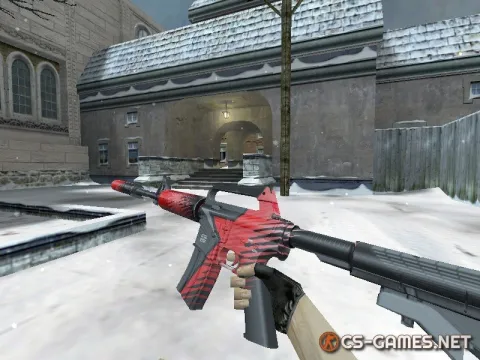Модель HD M4A1-S «Starladder» для CS 1.6