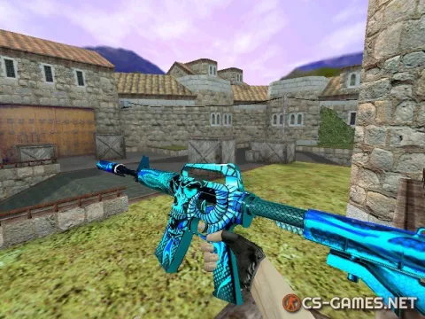 Модель HD M4A1-S «Eske» для CS 1.6