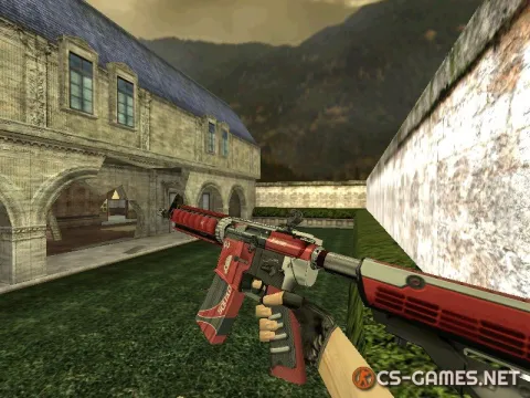Модель HD M4A4 «X-Factor» для CS 1.6