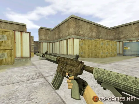 Модель HD M4A4 «Royal Paladin» для CS 1.6