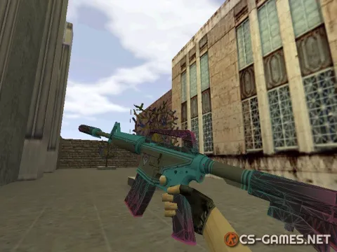 Модель HD M4A1-S «Decimator» для CS 1.6