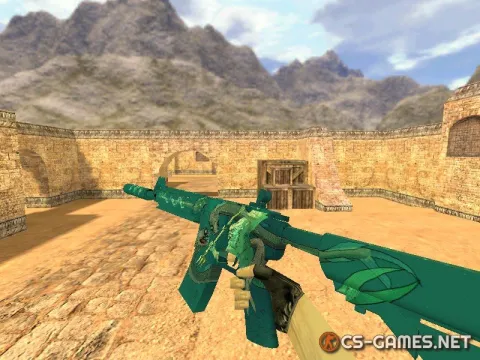 Модель HD M4A4 «Poseidon» для CS 1.6