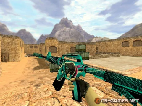 Модель HD M4A1-S «Vandal» для CS 1.6