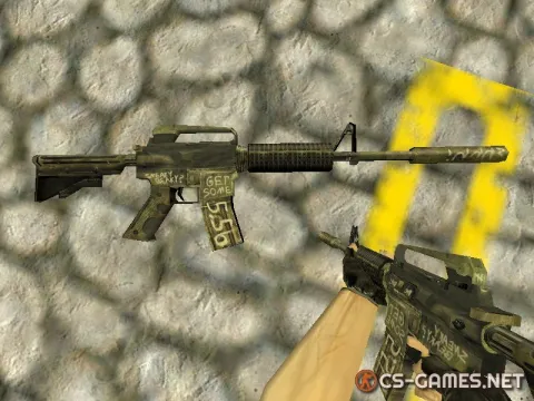 Модель M4A1 «Flashback» для CS 1.6