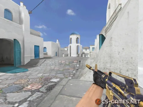 Модель M4A1 «Golden Coil» для CS 1.6