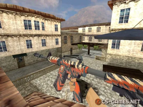 Модель HD M4A1-S «Wingshot» для CS 1.6