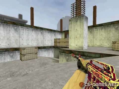 Модель M4A1 «Chantico's Fire» для CS 1.6