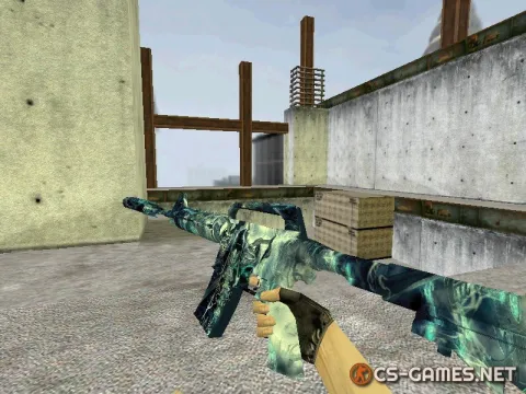 Модель HD M4A1-S «Dark Knight» для CS 1.6