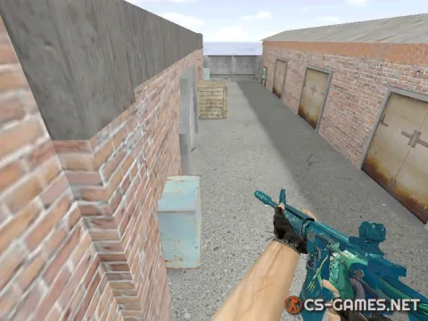 Модель M4A4 «Poseidon» для CS 1.6