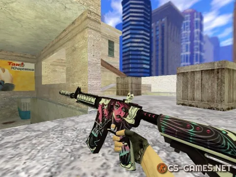 Модель HD M4A4 «Neo-Noir» для CS 1.6