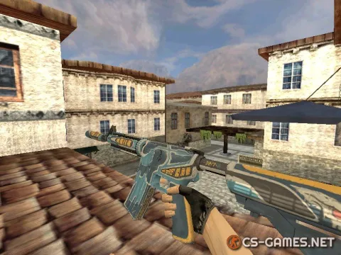Модель HD M4A4 «Bounty Hunter» для CS 1.6