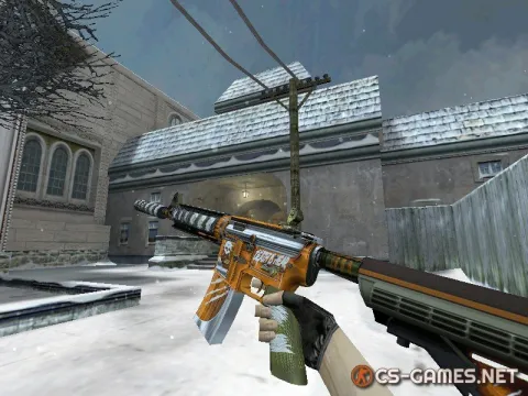 Модель HD M4A4 «Survivor» для CS 1.6