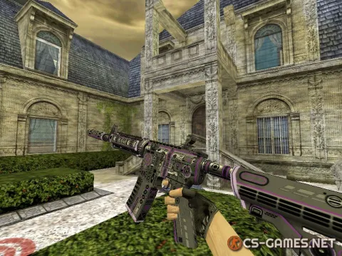 Модель HD M4A4 «Anti» для CS 1.6