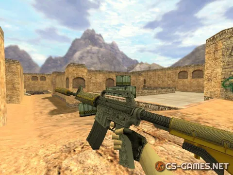 Модель HD M4A1-S «Privy Councillor» для CS 1.6