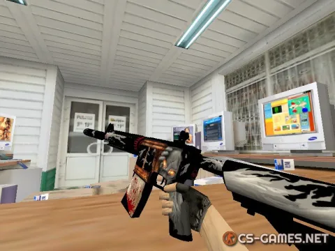 Модель HD M4A4 «Executioner» для CS 1.6