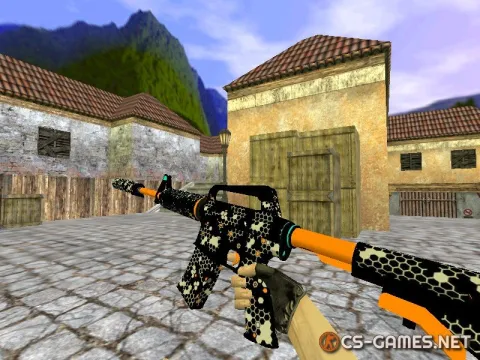 Модель HD M4A1-S «Next Technology» для CS 1.6