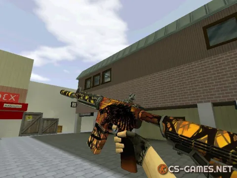 Модель HD M4A4 «Hound» для CS 1.6