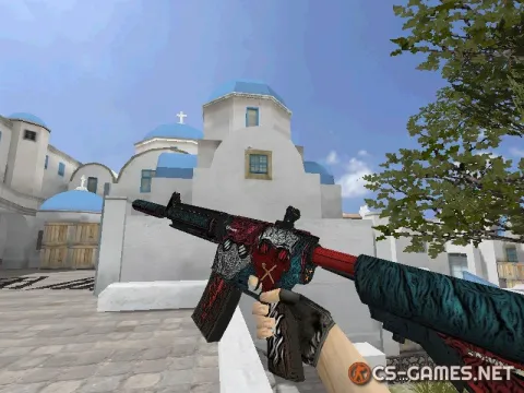 Модель HD M4A4 «Cutter» для CS 1.6