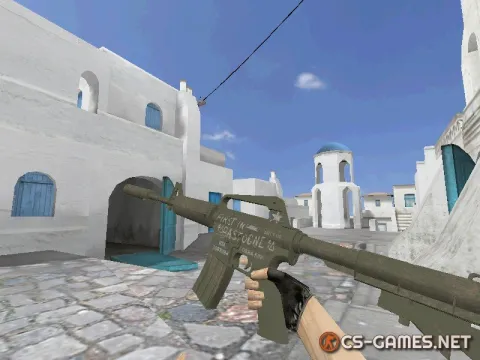 Модель HD M4A1-S «Cobra King» для CS 1.6