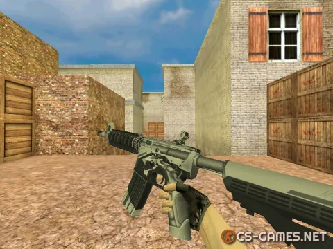 Модель HD M4A4 «Overdrive» для CS 1.6