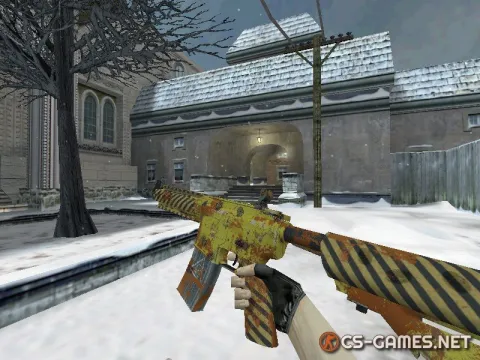 Модель HD M4A4 «Machinery» для CS 1.6