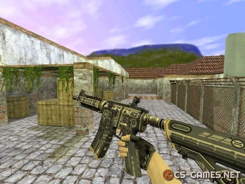Модель HD M4A4 «Anti v2» для CS 1.6