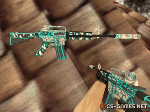 Модель M4A1 «Frontside Misty» для CS 1.6