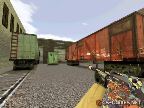 Модель M4A1 «Dragon King» для CS 1.6