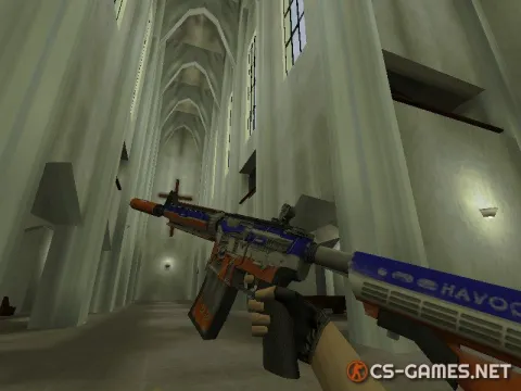 Модель HD M4A4 «Havoc» для CS 1.6