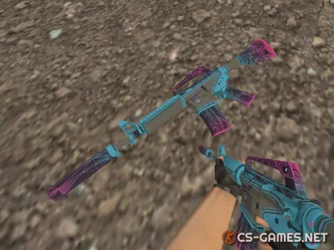 Модель HD M4A1 «Decimator» для CS 1.6
