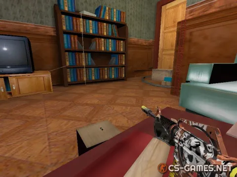 Модель HD M4A1 «Demolition Derby» для CS 1.6