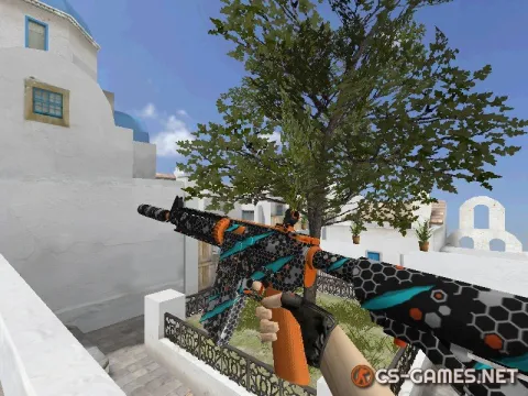 Модель HD M4A4 «Next Technology» для CS 1.6