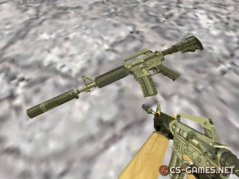 Модель HD M4A1 «Defuser» для CS 1.6