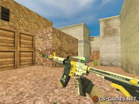 Модель HD M4A1-S «Macro» для CS 1.6