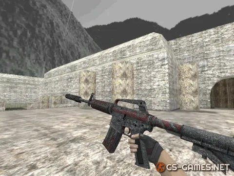 Модель HD M4A1-S «Steel Plexus: Freestyle» для CS 1.