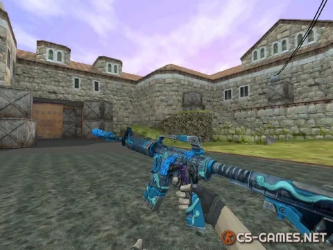 Модель HD M4A1-S «Hades» для CS 1.6