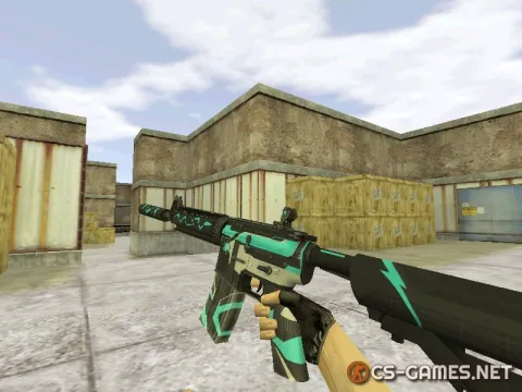 Модель HD M4A4 «Dramcore Redux 3» для CS 1.6