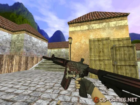 Модель HD M4A4 «Death Walker» для CS 1.6