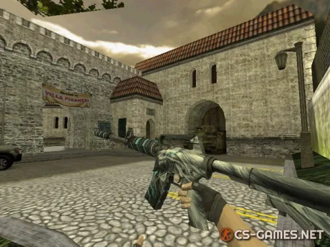 Модель HD M4A1-S «Snowstorm» для CS 1.6