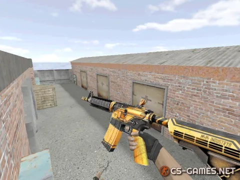 Модель HD M4A4 «Industrya» для CS 1.6