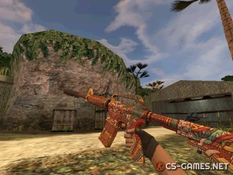 Модель HD M4A1-S «Calamity» для CS 1.6