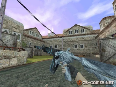 Модель HD M4A4 «Snowstorm» для CS 1.6
