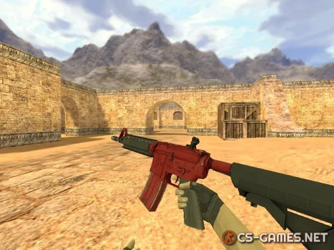 Модель HD M4A4 «Crimson Web» для CS 1.6