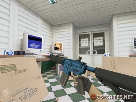 Модель HD M4A4 «Cobalt Disruption» для CS 1.6