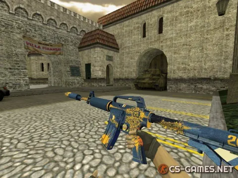 Модель HD M4A1-S «Iconic» для CS 1.6