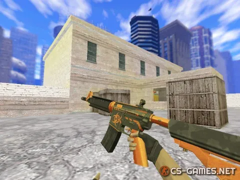 Модель HD M4A4 «Punishment Device» для CS 1.6