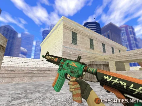 Модель HD M4A4 «Rekt» для CS 1.6