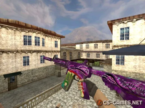 Модель HD M4A4 «Poseidon» для CS 1.6