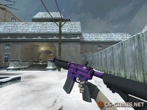 Модель HD M4A4 «Moonrise» для CS 1.6